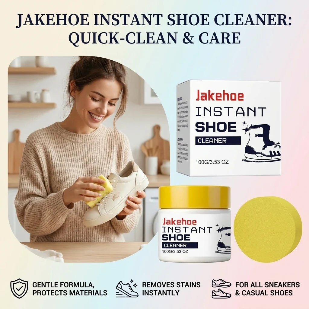 Instant Shoe Cleaning Cream – Remove Stains & Restore Luster Shoe Cleaning Cream Qme