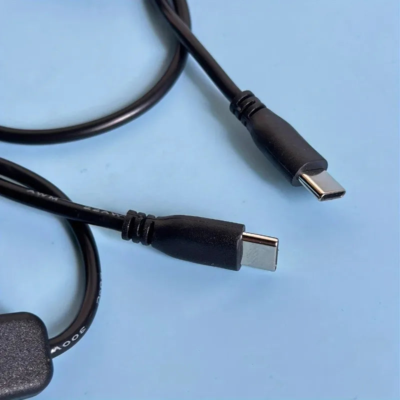 4-Pack Raspberry Pi 4 USB-C Power Switch Cable 5V 3A Power Switch Cable Qme