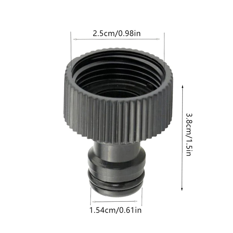 5-Pack 3/4" Female Thread Quick Coupling Garden Hose Adapters Garden Hose Connector Qst