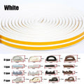 EPDM Self-Adhesive Door & Window Seal Strip 5M/10M Weatherstrip Seal Strip Qme White D 5M