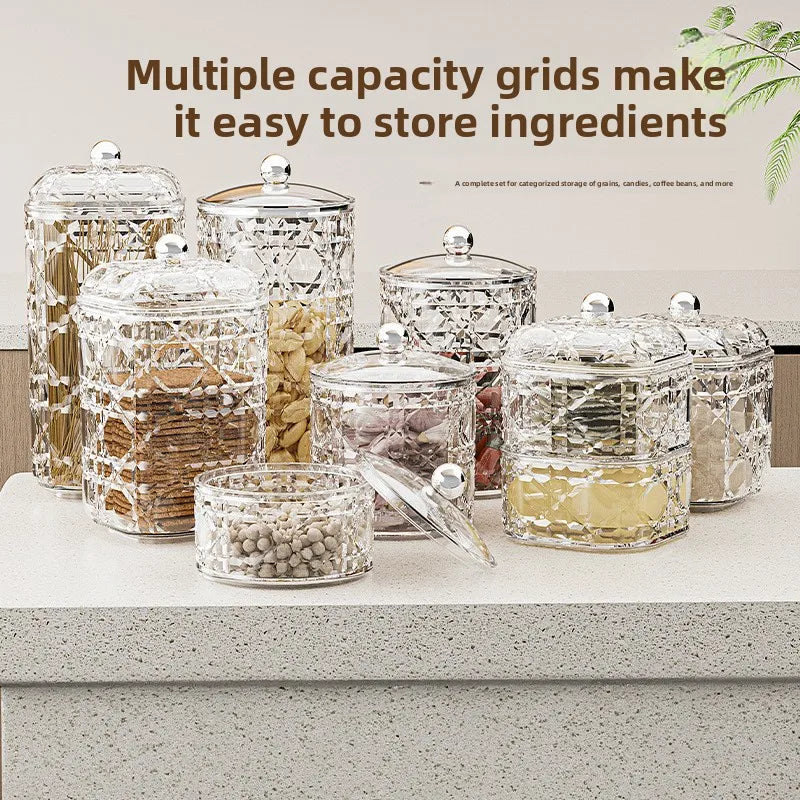 2-Piece Airtight Food Storage Containers – Cereal, Nuts & Spices Food Storage Containers Qme