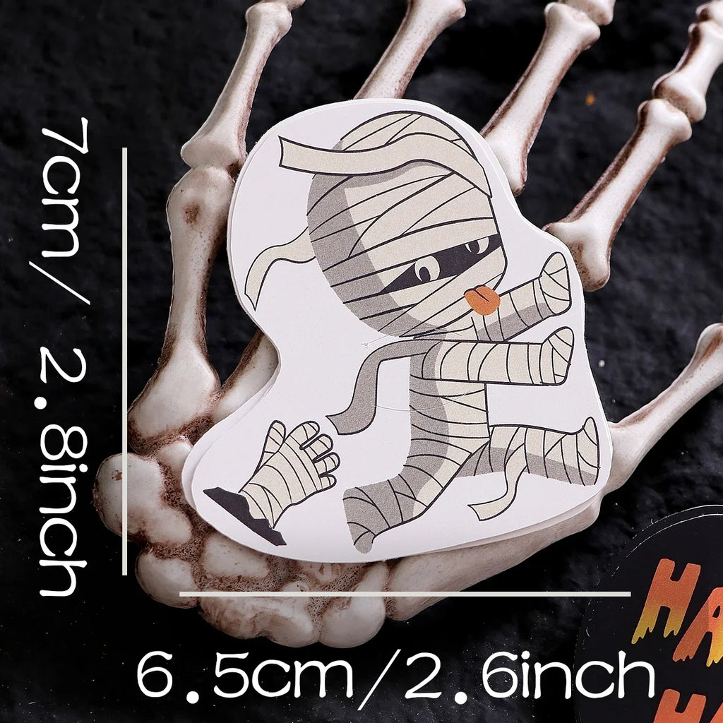 Halloween Lollipop Cards for Kids – 30 Pack, 6 Witch Designs Halloween Party Supplies Qme