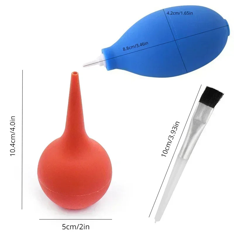 Watch Dust Air Blower Pump Rubber Cleaning Kit | 14 Colors Watch Cleaning Tool Qme
