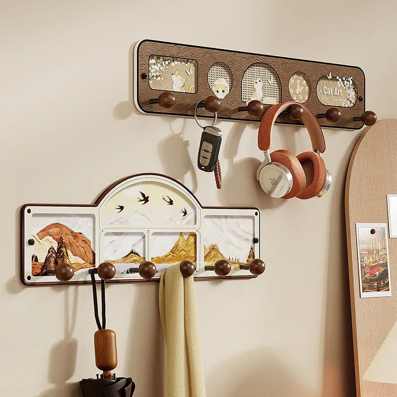 Vintage French Wall Art Set – Cream Prints & Clock Design Wall Art Set Qst