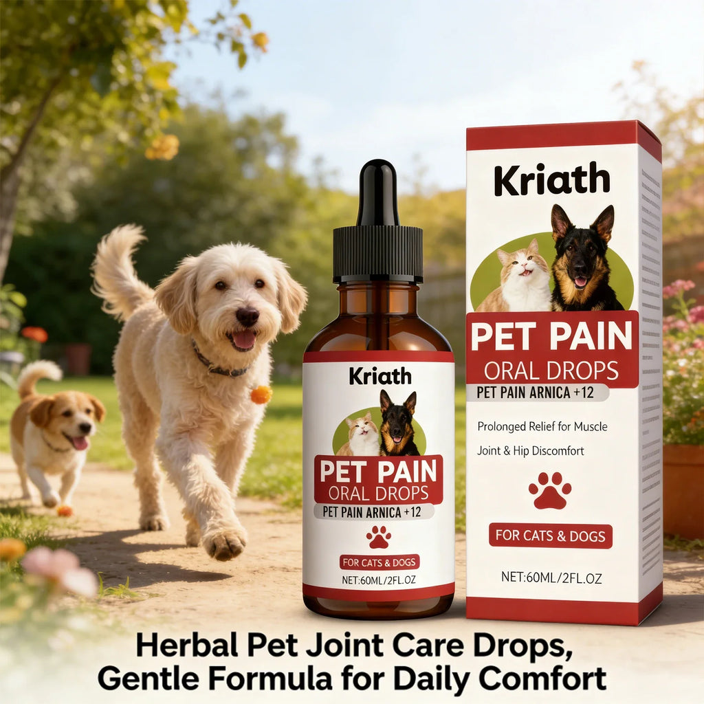 Pet Herbal Care Drops – Joint & Cartilage Support for Pets Pet Herbal Supplement Qme