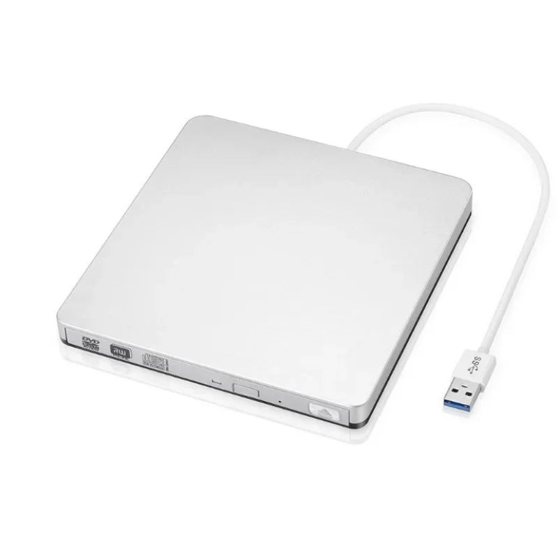 USB External Slot DVD CD Drive Burner for MacBook Air External Optical Drive Qme