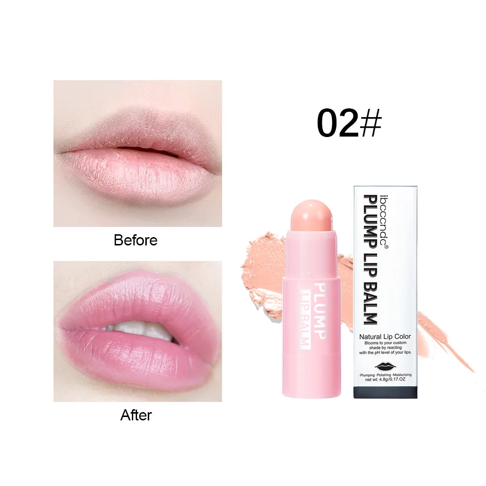 Tinted Plumping Lip Balm with Peptide – 4 Colors Tinted Lip Balm Qst 02