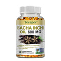 Sacha Inchi Oil Supplement – Brain, Joint & Immune Support Oil Supplement Capsules Qst 60 count-1 bottle