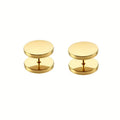 2-Pack Screw Buckle Anti-Light Buttons – No-Sew Removable Design Clothing Buttons Qme 2pcs Gold