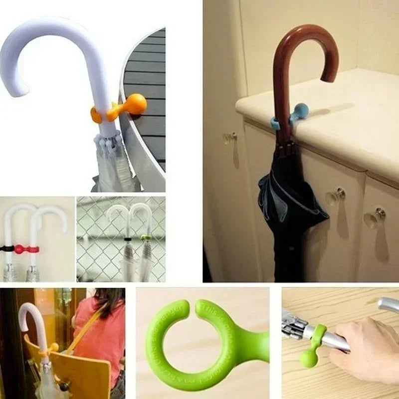 Clip-On Cane & Umbrella Holder for Desk or Table | Qme Clip-On Cane Holder Qme