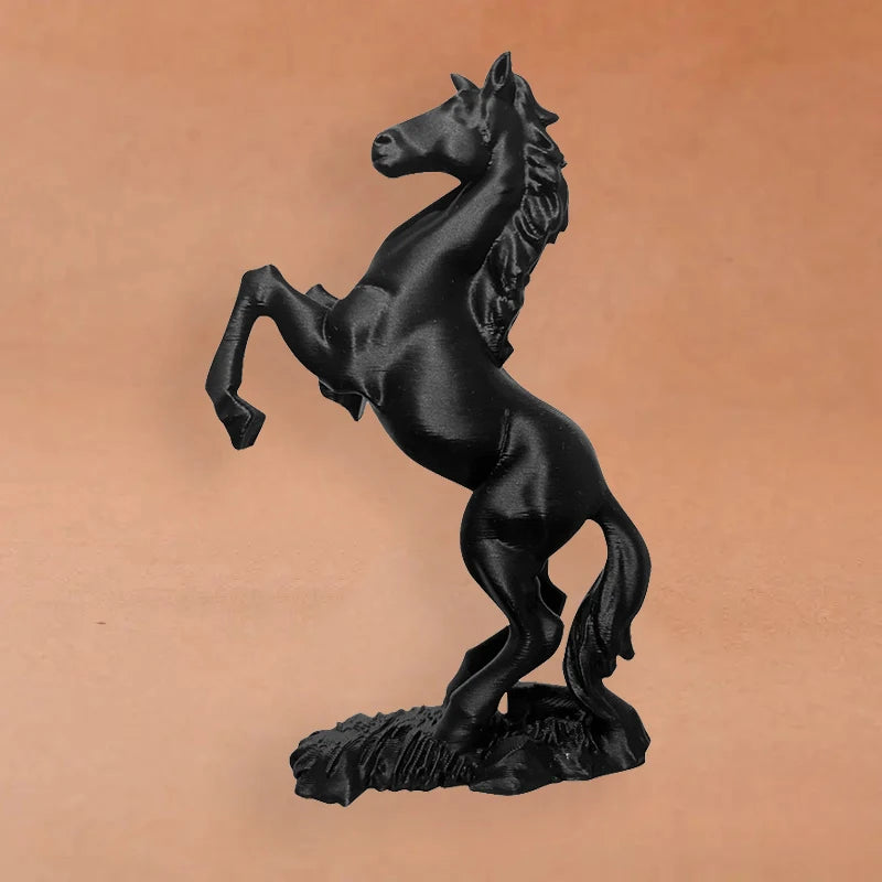 3D Printed Pegasus Horse Statue – Modern Home & Office Décor Decorative Sculpture Qst
