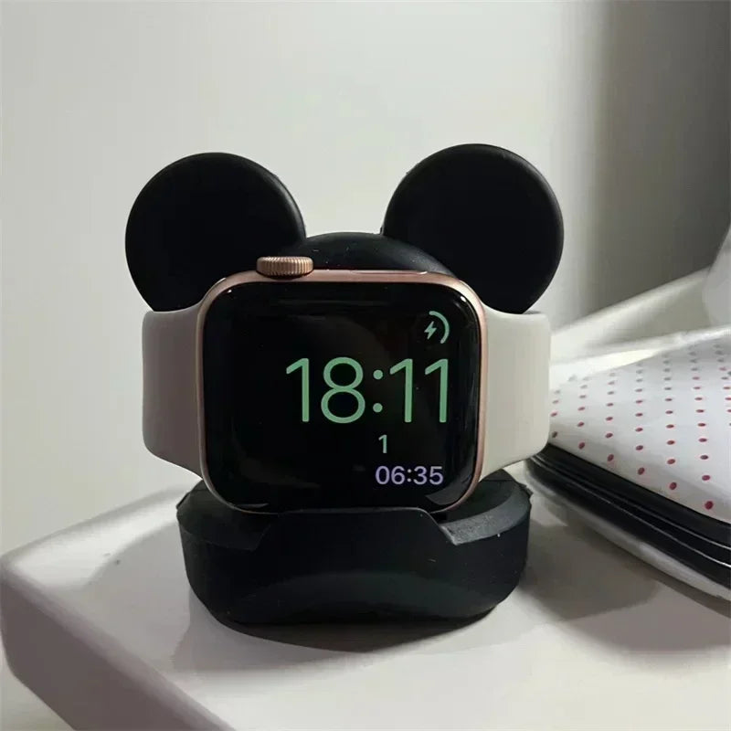 Silicone Desktop Stand for Apple Watch Series 4–10 & SE Apple Watch Stand Qme