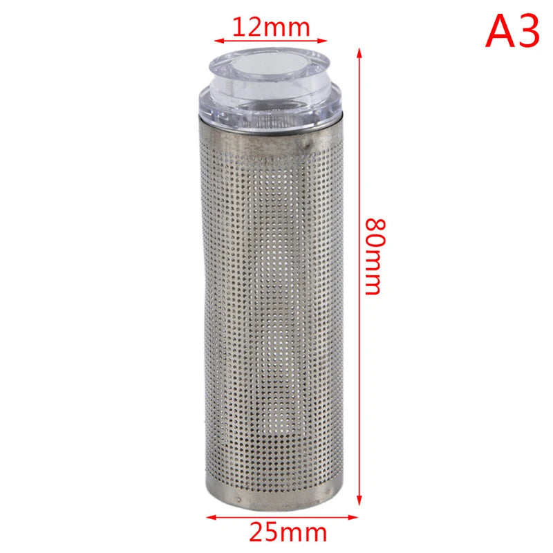 Stainless Steel Aquarium Intake Pre-Filter Cover | 12mm 16mm Aquarium Filter Guard Qst A3