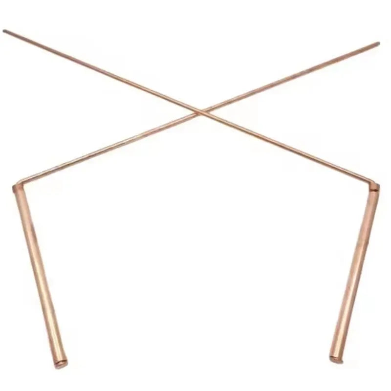 Copper Dowsing Rod Set – Water & Mineral Locating Tool Dowsing Rod Set Qme