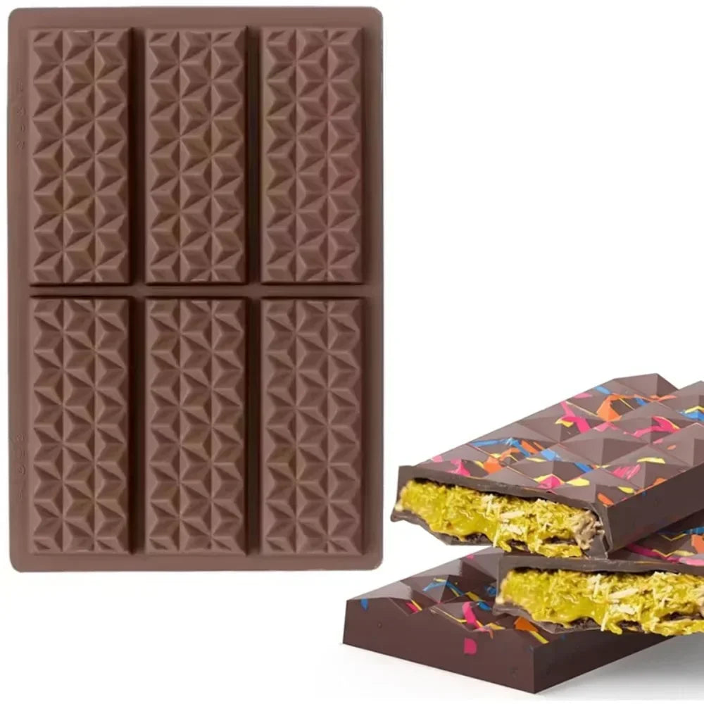 Silicone Break-Apart Chocolate & Protein Candy Mold | 3D DIY Silicone Candy Mold Qme YH1165