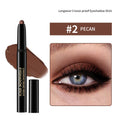 10-Color Longwear Eyeshadow Pencil – Shimmer, Matte & Glitter Eyeshadow Pencil Qst matte 02