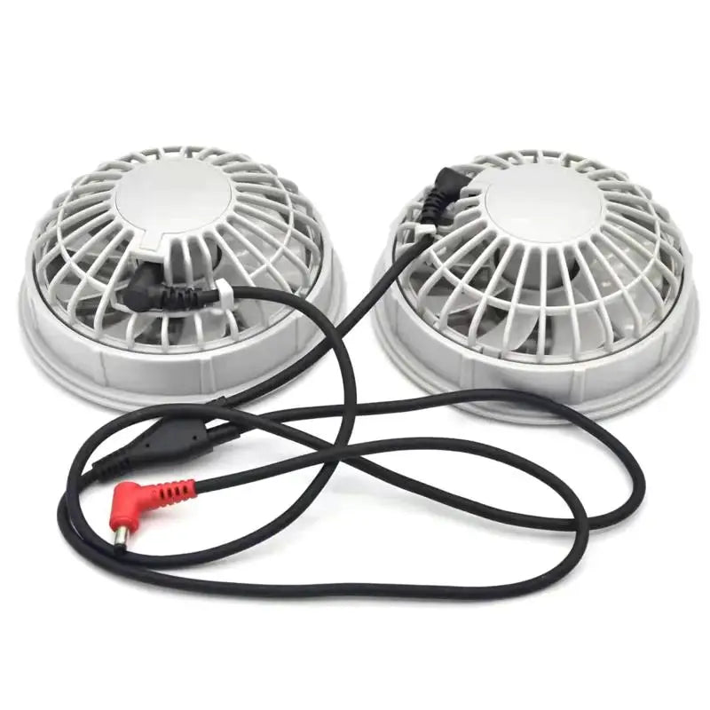 Wearable Air Circulation Fan Cable 7-36V Summer Cooling Wearable Cooling Fan Qme