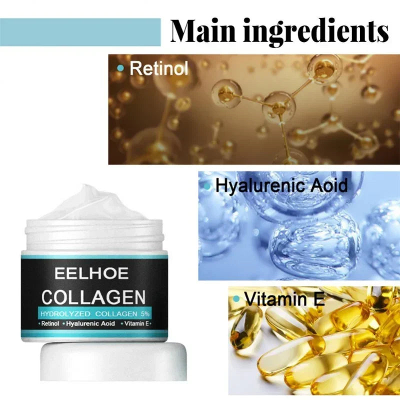 YOUNGCOME Men's Collagen Face Cream – Firming & Hydrating Men's Face Cream Qst