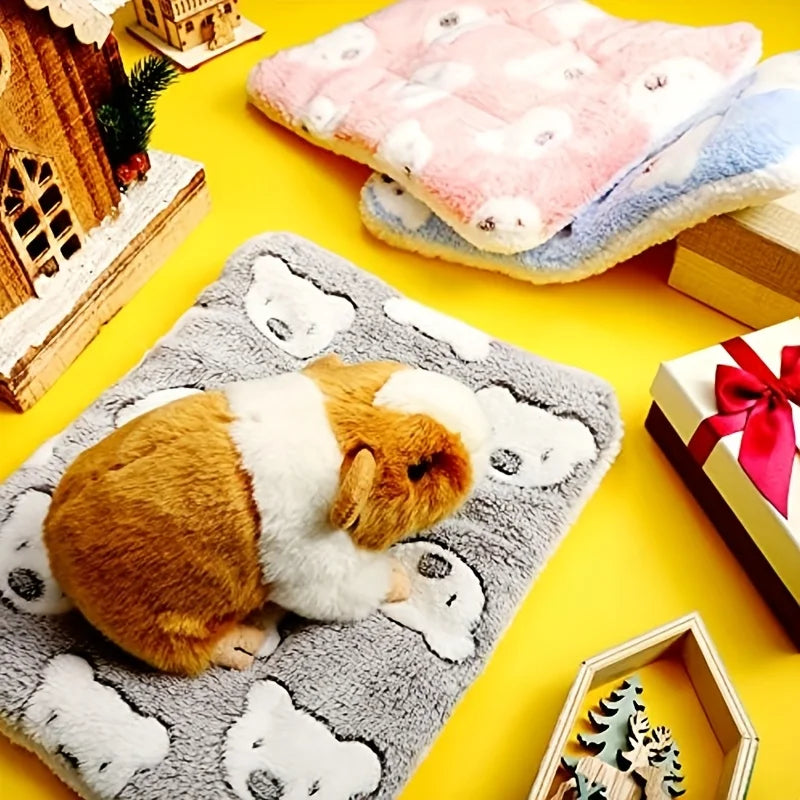 Soft Warm Sleeping Pad Bed for Rabbits & Guinea Pigs | Small Pets Small Animal Bed Qme