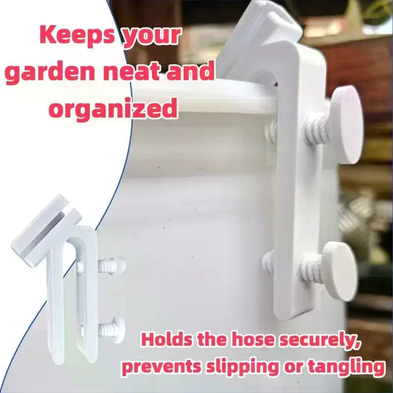 Garden Hose Holder Bucket Edge Clip | Metal Hose Storage Hose Holder Clip Qme
