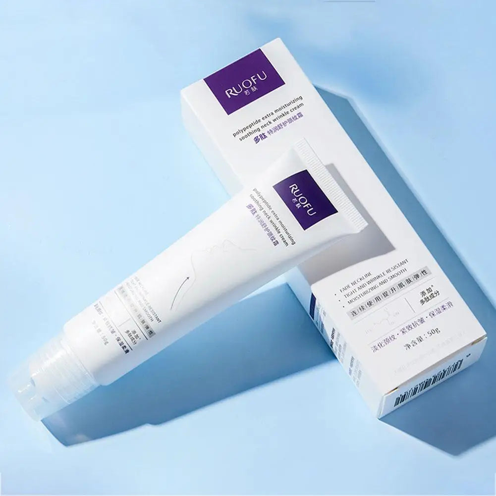 Neck Firming Roll-On Cream | Polypeptide & Collagen Serum Neck Firming Cream Qme