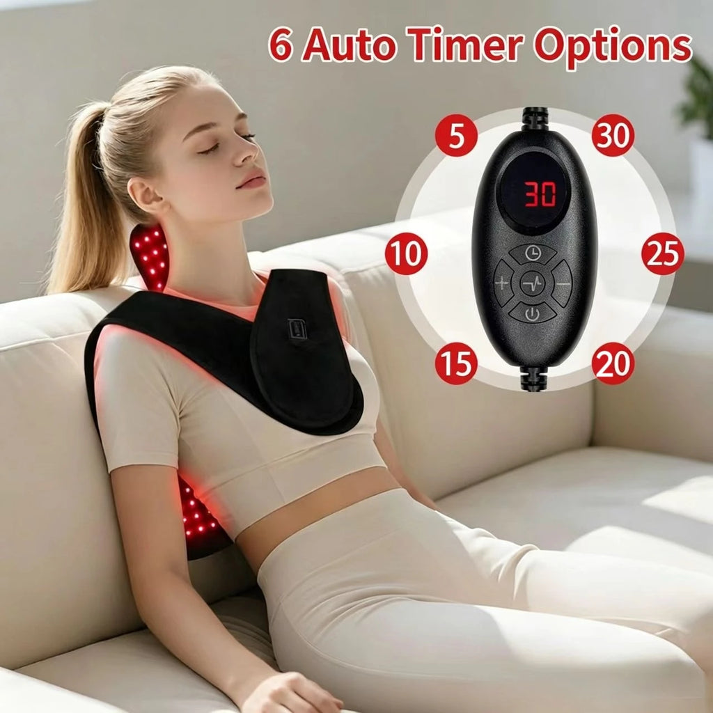 ZONGKUNG 145 LED Red Light Therapy Wrap 660nm 850nm 22W Red Light Therapy Wrap Qst