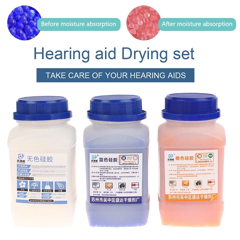 Reusable Silica Gel Beads Desiccant Moisture Absorber 500g Desiccant Moisture Absorber Qme