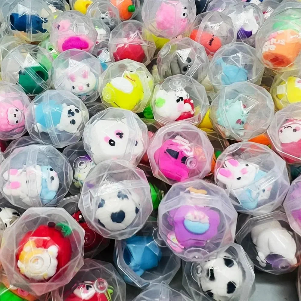 30 Transparent Eggshell Mixed Toy Kids Party Favors Party Favor Capsules Qme 50PCS