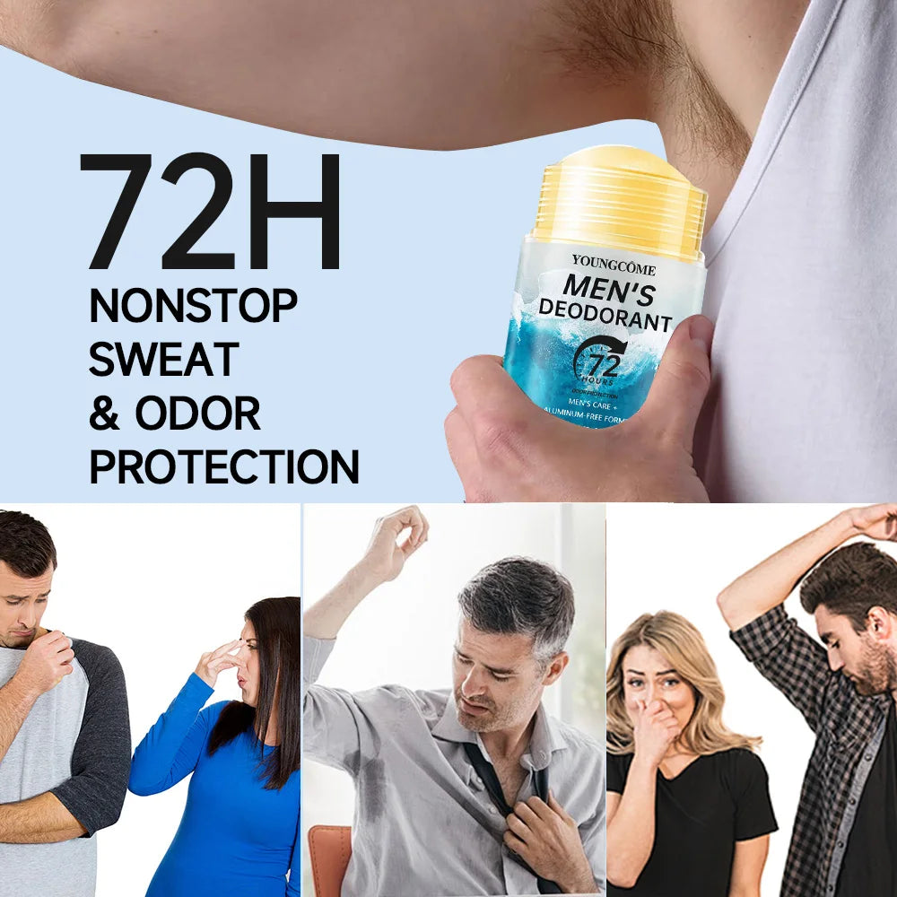 YOUNGCOME 72H Deodorant Stick – Long-Lasting Odor Control Deodorant Stick Qst