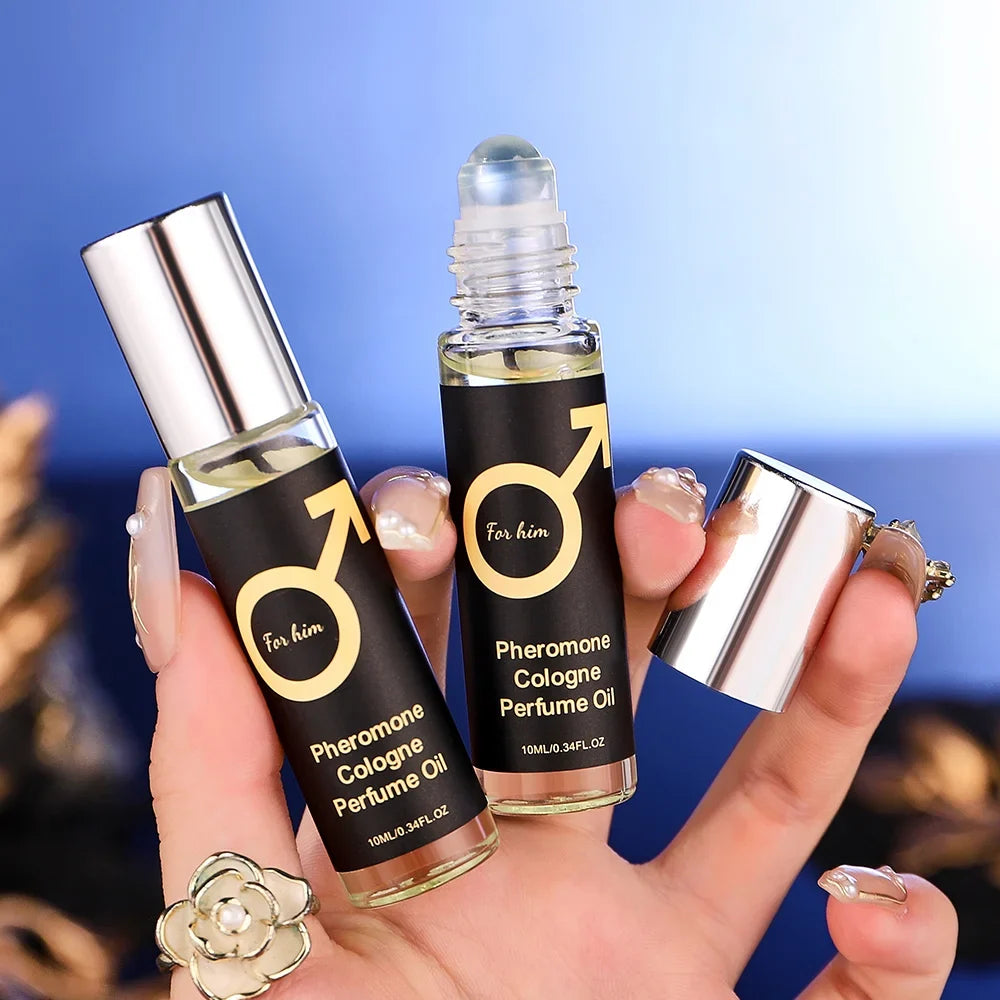 Men's Long-Lasting Roll-On Cologne | Charming Daily Fragrance Roll-On Cologne Qme