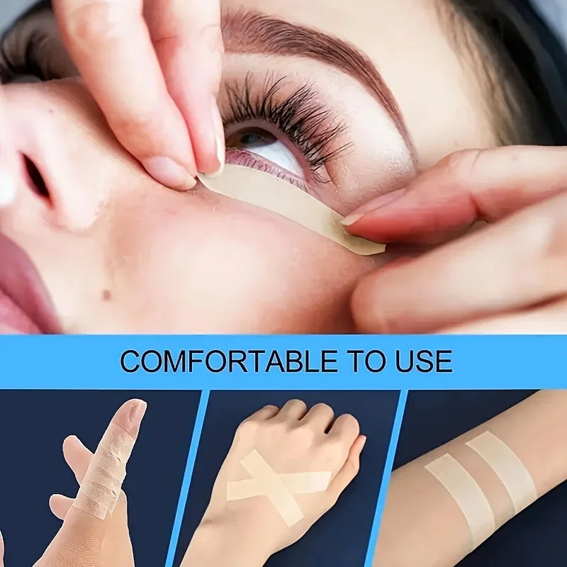 Reusable Eye Makeup Tape – Precision Eyeliner & Eyelid Lift Eye Makeup Tool Qme