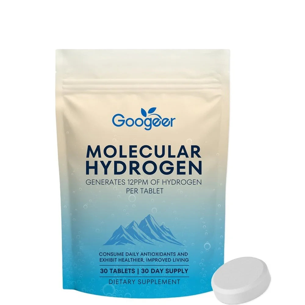 Googeer Molecular Hydrogen Tablets 30ct – Magnesium Antioxidant Hydrogen Supplement Tablet Qst 30 count(pack of 1)
