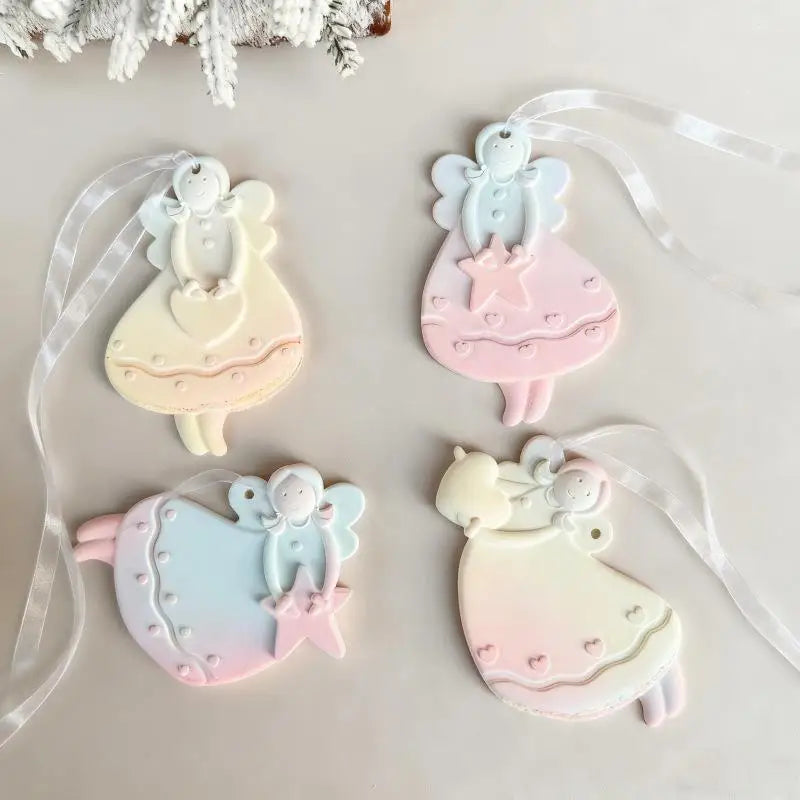 Christmas Ornament Silicone Mold – DIY Resin & Plaster Craft Craft Silicone Mold Qme