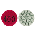 1" Wet Dry Polishing Pad Grinding Disc – Marble Granite Concrete Polishing Grinding Disc Qme 400 Grit