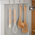 Stainless Steel Seamless Double S Hook – Nail-Free Storage Storage Hook Qme Silver