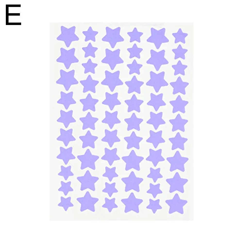 Invisible Star Shape Acne Patches – Waterproof Cover | Qme Acne Cover Patch Qme PURPLE CN