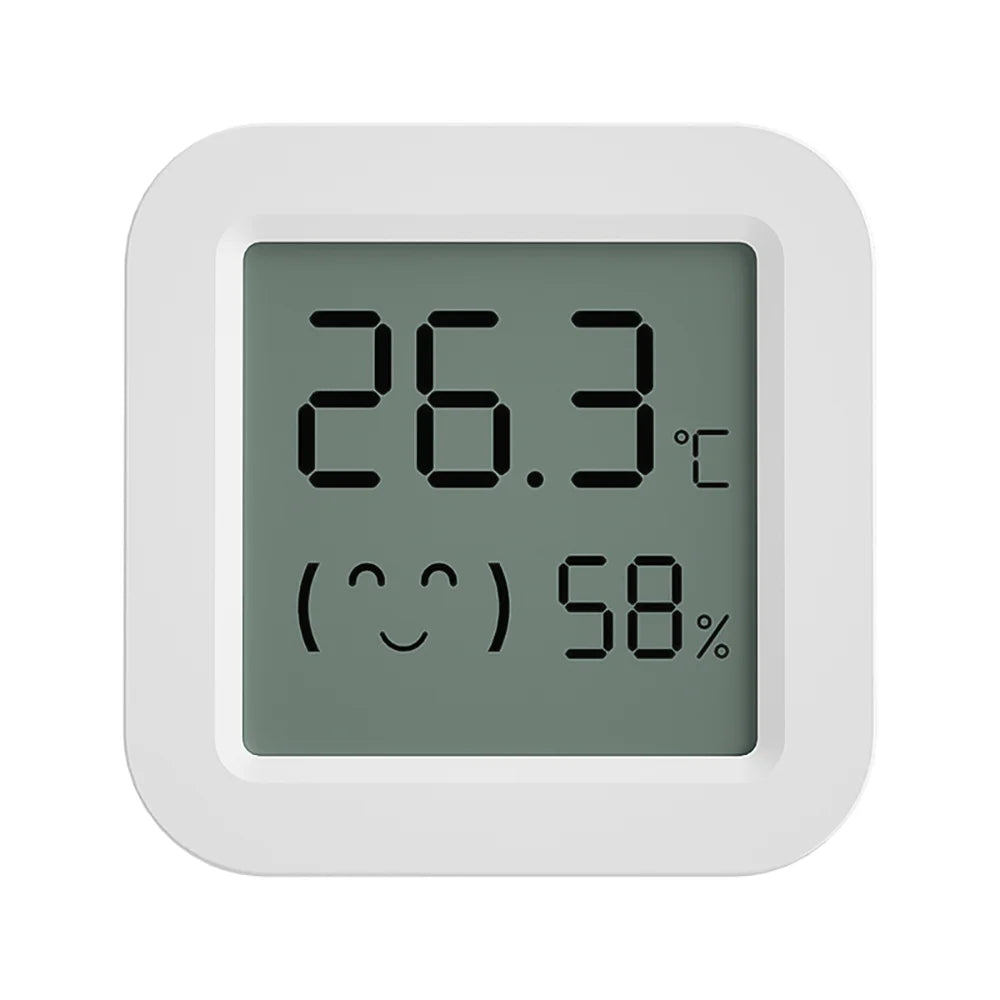 Smart Bluetooth Indoor Thermometer & Humidity Sensor | Qme Smart Humidity Sensor Qme WHITE white