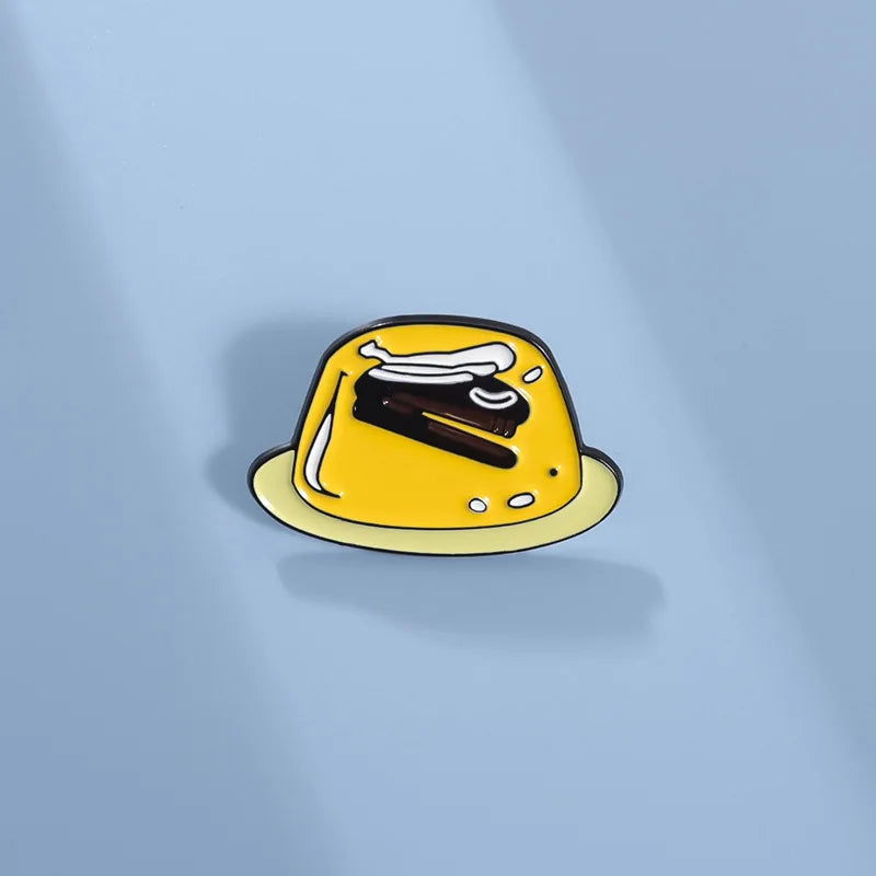 The Office Jello Stapler Enamel Lapel Pin – Novelty Brooch Enamel Lapel Pin Qme