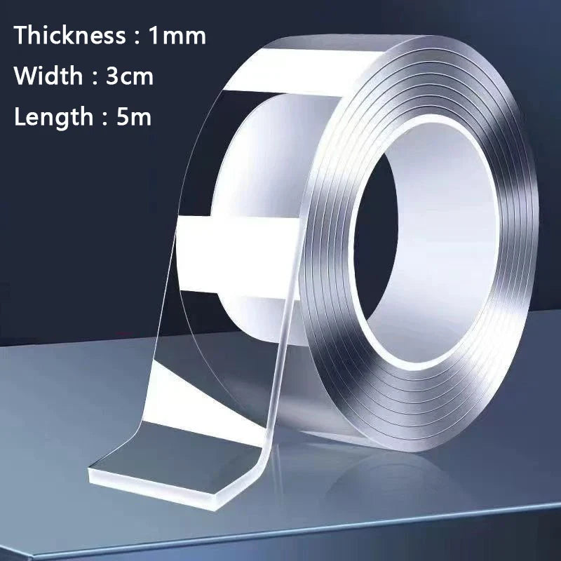 Waterproof Reusable Nano Tape – Seal Pools, Kitchens & More Waterproof Adhesive Tape Qme T-1mm W-3cm L-5m
