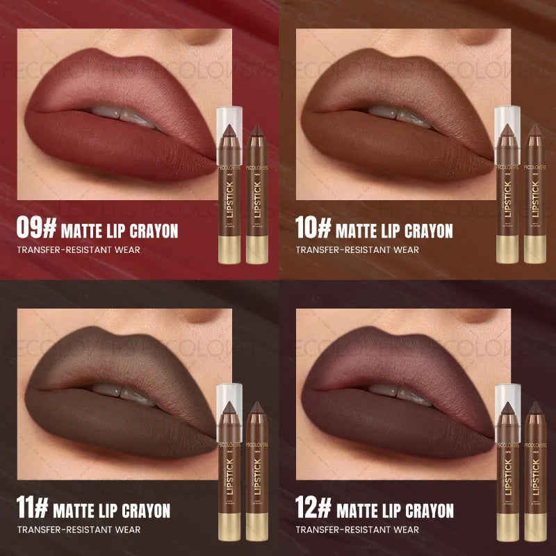Lip Liner Brown Tube – Contour & Define for Fuller Lips Lip Liner Pencil Qme