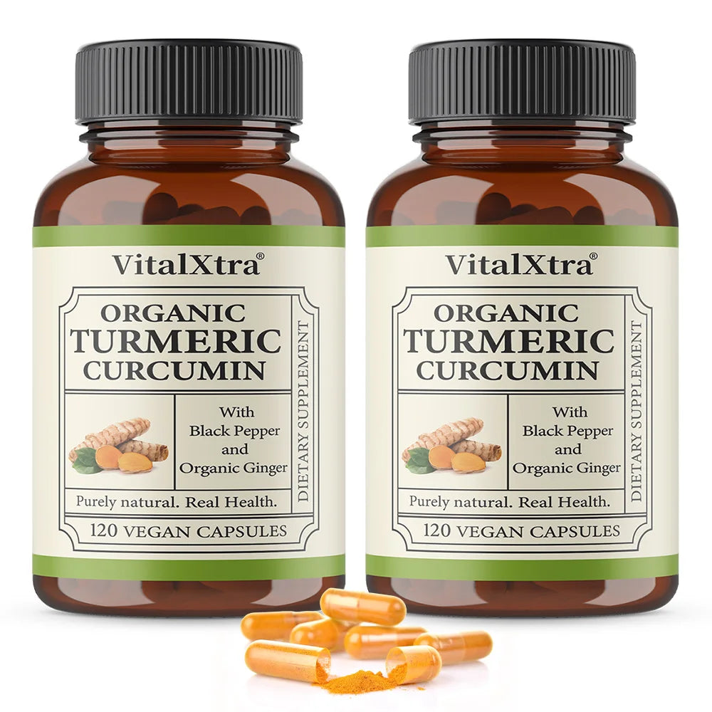 Turmeric Curcumin Black Pepper – 95% Curcuminoids, 120 Caps Herbal Supplement Qst 120 count-2 bottle