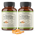 Turmeric Curcumin Black Pepper – 95% Curcuminoids, 120 Caps Herbal Supplement Qst 120 count-2 bottle