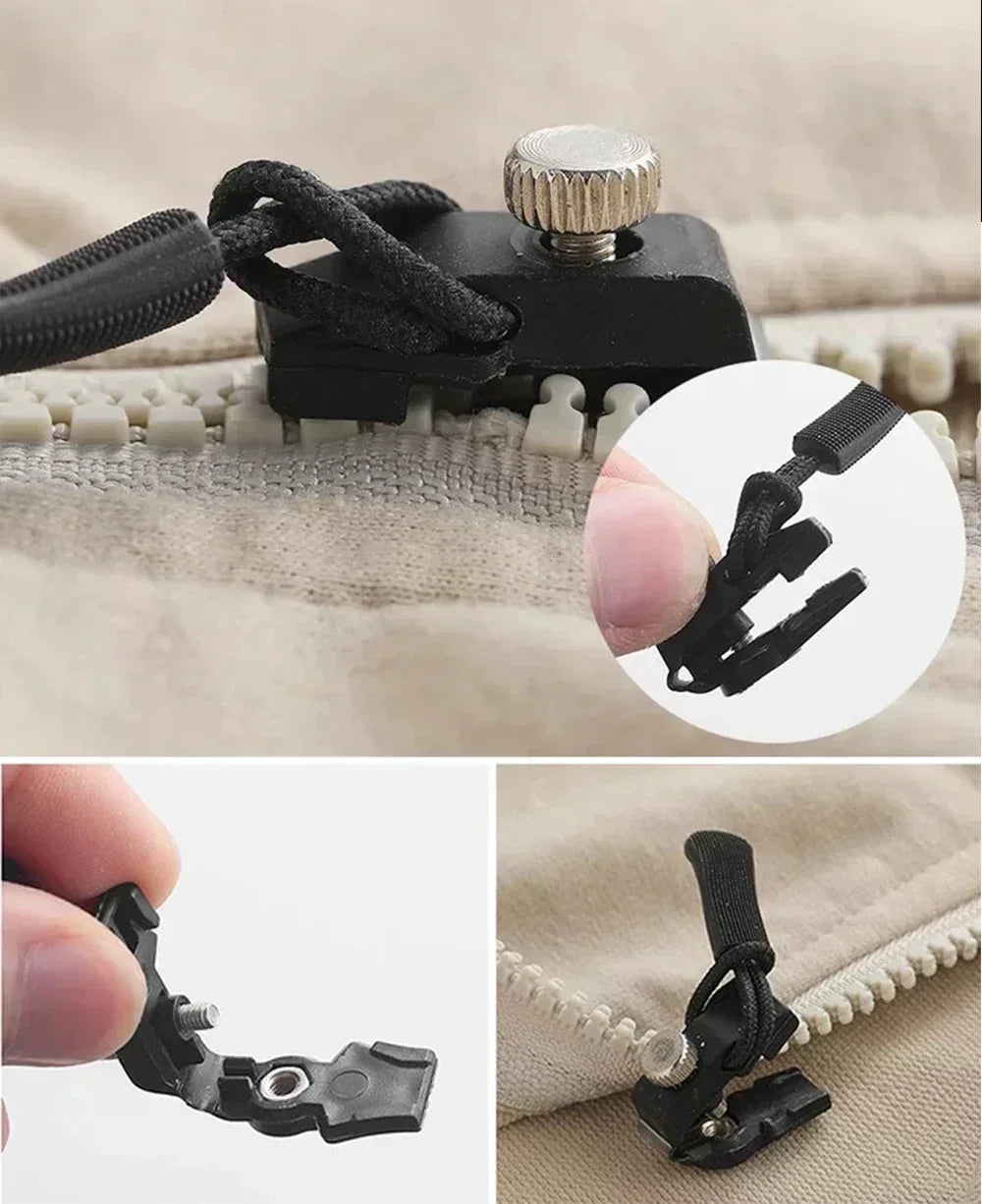 Universal Zipper Repair Kit – Detachable Replacement Slider Zipper Repair Slider Qme