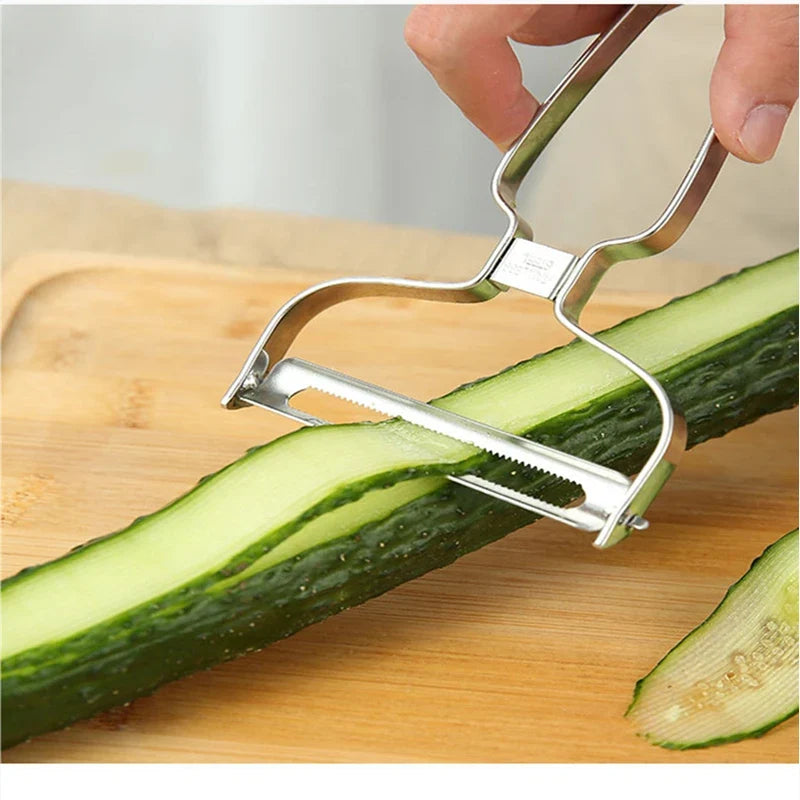 Stainless Steel Vegetable Fruit Peeler Grater & Slicer Vegetable Peeler Grater Qme