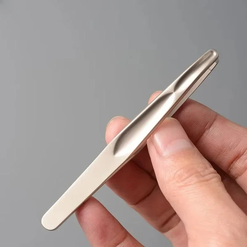 Premium Round Head Tweezers – Eyebrow & Facial Hair Removal Precision Tweezers Qme