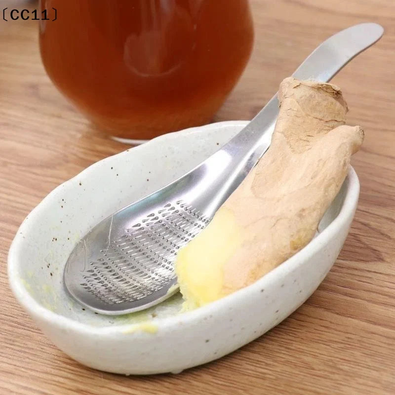 Stainless Steel Garlic Ginger Vegetable Grater & Grinder Vegetable Grater Qme
