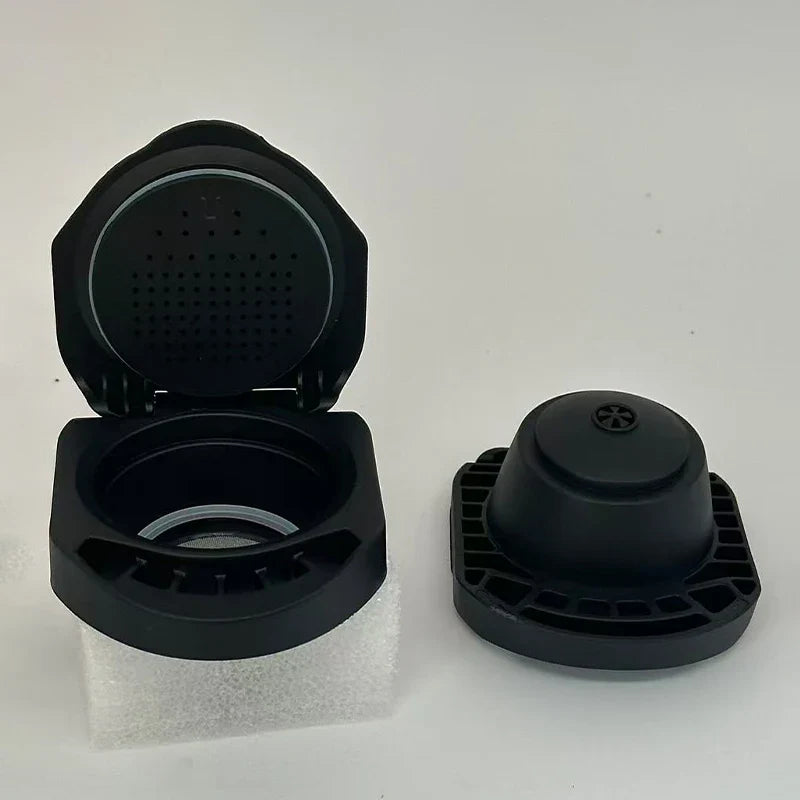 Reusable Coffee Capsule Adapter Converter | Qme Coffee Capsule Adapter Qme black