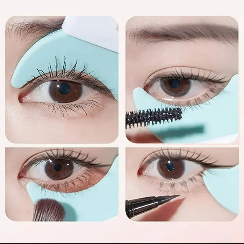 Silicone Eyeliner Stencil Winged Eye Makeup Guide | Reusable Eyeliner Stencil Tool Qme