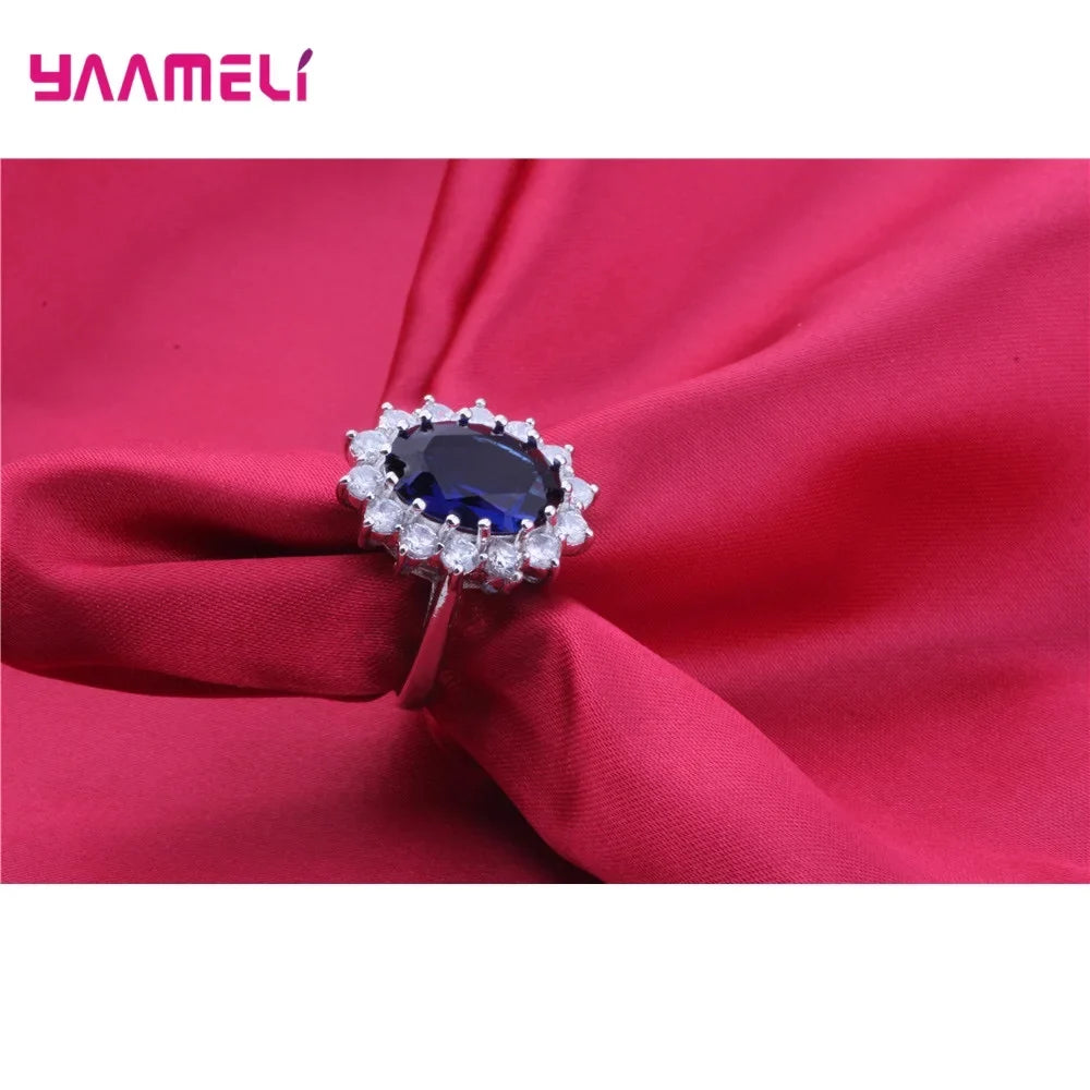 925 Sterling Silver CZ Women's Wedding Engagement Bracelet Sterling Silver Bracelet Qme