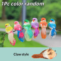 3D Artificial Foam Feather Birds – Party & Wedding Decor Decorative Craft Birds Qme A3